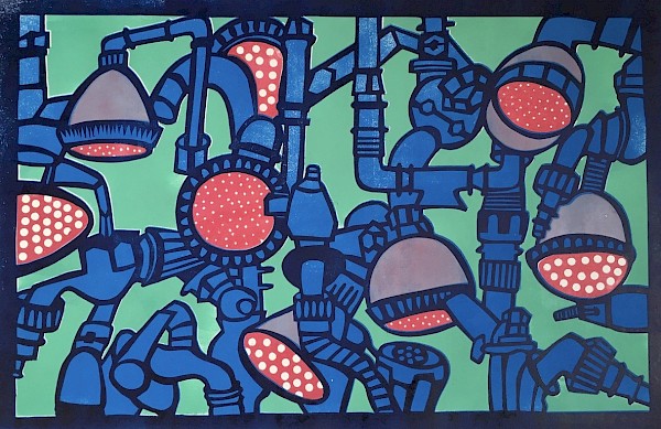 Kartondruck, 50 x 33 cm, 2021
